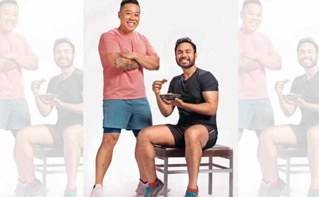 Both Kelvin Cheung (left) and Saransh Goila not just find great satisfaction in feeding people good meals, they also love to indulge themselves