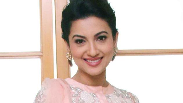 Actor Gauahar Khan says she is happy that her sister, Nigaar Khan, is in Mumbai, so they’ll celebrate Eid together, this year.(Yogen Shah)