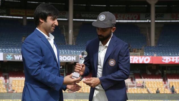 India won the toss and chose to bat on a greenish wicket.  (BCCI) 