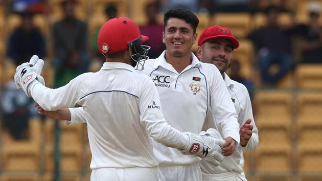 Afghanistan fought back with some late wickets towards the end of the day as India finished on 347/6 at stumps on day 1. (BCCI) 