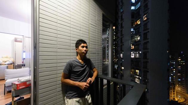 “Property developers are marketing the concept to buyers that they only need a place to sleep and can do anything else outside,” Law told AFP. His parents helped him put down a 30 percent deposit when he bought the apartment and around 40% of his salary goes as mortgage every month. “One can only get into a winning position by owning a place,” Law said. (Isaac Lawrence / AFP)