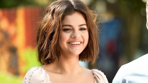 Selena Gomez attends the photo call for Sony Pictures' Hotel Transylvania 3: Summer Vacation at Sony Pictures Studios on April 11.(AFP)