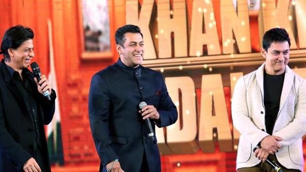 Before Race 3, Salman Khan gets all the love from Shah Rukh Khan and Aamir Khan.