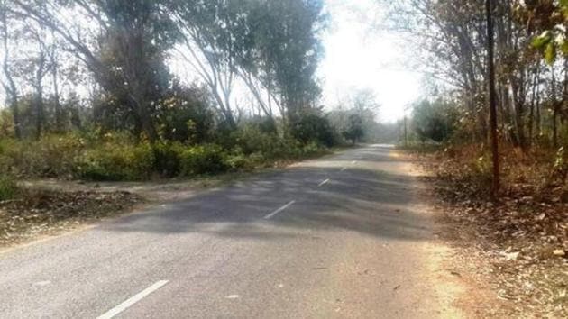 A view of Kandi Road. (HT Photo) A view of Kandi Road. (HT Photo)
