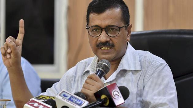 The Delhi CM is a half CM who isn’t the master of all that he surveys. The real power rests with Raj Niwas.(PTI)