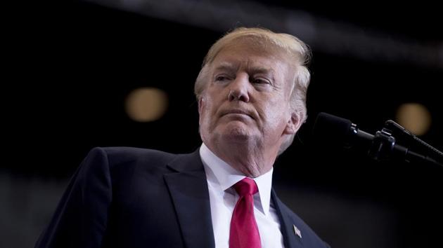 President Donald Trump speaking at a rally at the Nashville Municipal Auditorium, in Nashville, Tennesse. (AP File Photo) President Donald Trump speaking at a rally at the Nashville Municipal Auditorium, in Nashville, Tennesse. (AP File Photo)