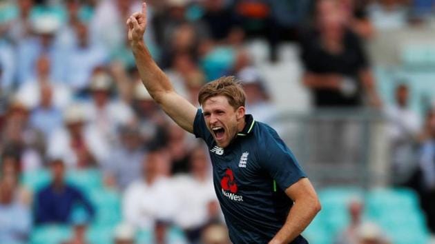 England’s David Willey played for Chennai Super Kings (CSK) in the 2018 Indian Premier League (IPL).(Action Images via Reuters)