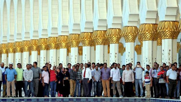 There are nearly 2.6 million Indians in the UAE, constituting 30% of the total population. (AP/PTI Photo) There are nearly 2.6 million Indians in the UAE, constituting 30% of the total population. (AP/PTI Photo)