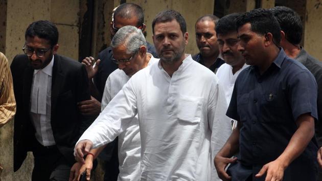 Congress president Rahul Gandhi in Thane on June 12, 2018. (Praful Gangurde/ HT Photo) Congress president Rahul Gandhi in Thane on June 12, 2018. (Praful Gangurde/ HT Photo)