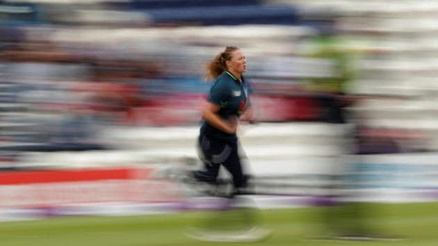 England’s Anya Shrubsole in action during the second One Day International between England and South Africa at The 1st Central County Ground, Hove, England. (Andrew Boyers / Action Images via Reuters) England’s Anya Shrubsole in action during the second One Day International between England and South Africa at The 1st Central County Ground, Hove, England. (Andrew Boyers / Action Images via Reuters)