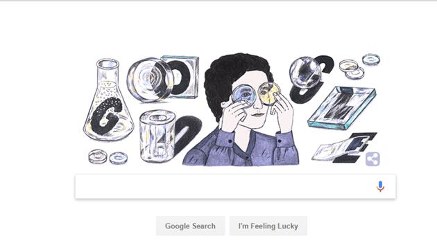 Google dedicated its doodle to glass chemist Marga Faulstich to mark her 103rd birth anniversary on Saturday.