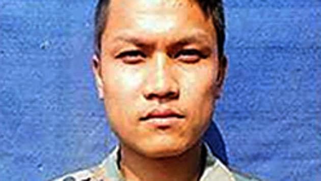 Army rifleman Bikas Gurung was injured after Pakistan targeted a patrol party along the LoC and succumbed to his injuries on Saturday.(HT Photo)