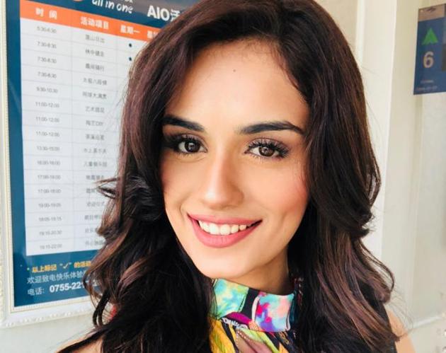 Miss World Manushi Chhillar’s denim look screamed cute yet sophisticated. See it below. (Instagram)