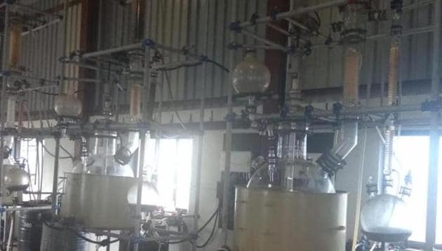 A factory where the ketamine was being manufactured.
