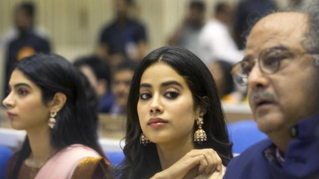 After Bollywood actor Sridevi's untimely death, Janhvi Kapoor wrote a heart-wrenching note about her parents. (AP) After Bollywood actor Sridevi's untimely death, Janhvi Kapoor wrote a heart-wrenching note about her parents. (AP)