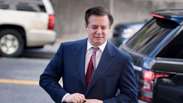 Paul Manafort arrives for a hearing at US District Court on June 15, 2018 in Washington, DC.(AFP Photo)