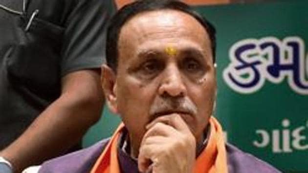 Social media has been abuzz with rumours of Gujarat CM Vijay Rupani’s resignation for almost two weeks after a party meeting.(PTI/File Photo)