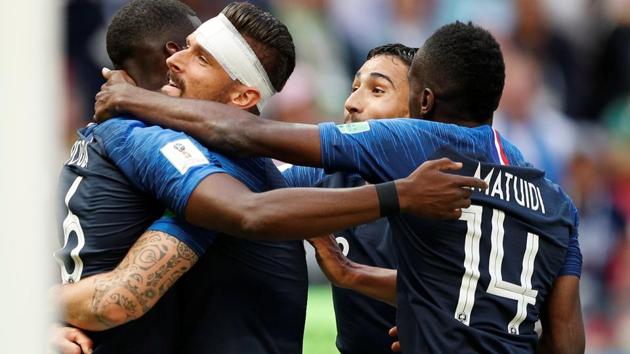 Paul Pogba scored the winner as France defeated Argentina in their FIFA World Cup 2018 encounter on Saturday. (REUTERS)