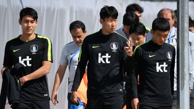 Son Heung-min will be the inspiration for South Korea ahead of their clash against Sweden, who are emerging out of their talisman Zlatan Ibrahimovic’s shadow.(AFP)