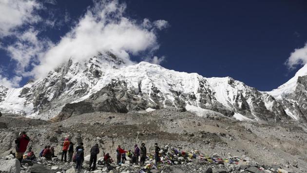 As the number of climbers on the mountain has soared -- at least 600 people have scaled the world’s highest peak so far this year alone -- the problem has worsened.(AP file photo)