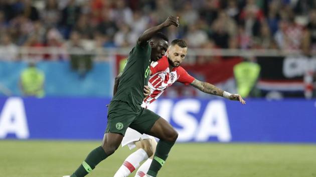 Nigeria were creating chances but Croatia were solid in defence. (AP)