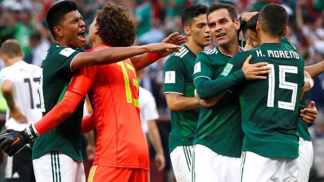 bibliotekar Næsten død gallon FIFA World Cup 2018 highlights: Mexico stun Germany in Group F encounter |  Football News - Hindustan Times