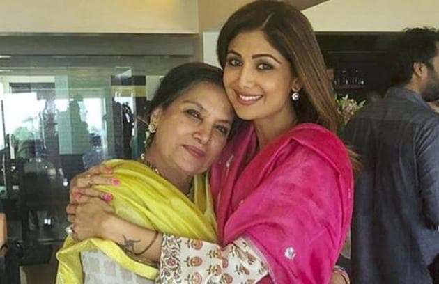 Actor Shilpa Shetty Kundra at actor Shabana Azmi’s Eid celebrations. (Instagram)