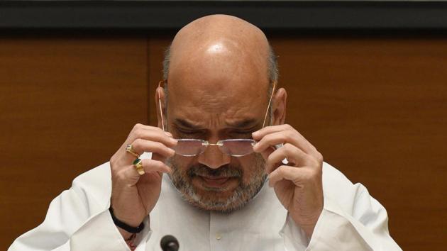 BJP national president Amit Shah will be visiting Puralia next week and is expected to hold a public meeting. (Mohd Zakir/HT Photo) BJP national president Amit Shah will be visiting Puralia next week and is expected to hold a public meeting. (Mohd Zakir/HT Photo)