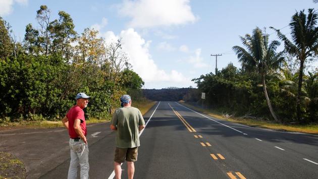Since it began erupting on May 3, Kilauea has destroyed more than 600 homes, spread lava over 5,900 acres and opened up at least 22 fissures sending fountains of lava up to 150 feet high. This now desolated piece of paradise once drew retirees and adventurers to come live under the shadow of one of the world’s most active volcanoes. (Terray Sylvester / REUTERS) Since it began erupting on May 3, Kilauea has destroyed more than 600 homes, spread lava over 5,900 acres and opened up at least 22 fissures sending fountains of lava up to 150 feet high. This now desolated piece of paradise once drew retirees and adventurers to come live under the shadow of one of the world’s most active volcanoes. (Terray Sylvester / REUTERS)