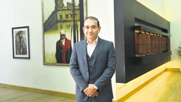 File photo of Nirav Modi at his office in Lower Parel, in Mumbai . (Mint File) File photo of Nirav Modi at his office in Lower Parel, in Mumbai . (Mint File)