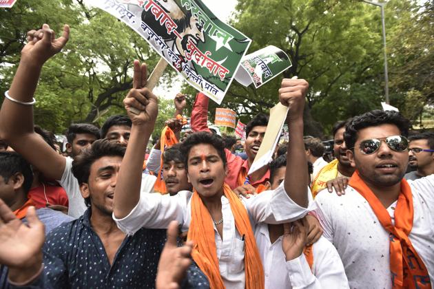 The VHP will also discuss its role in the 2019 Lok Sabha election. (HT File Photo) The VHP will also discuss its role in the 2019 Lok Sabha election. (HT File Photo)
