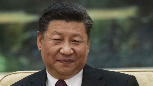China's President Xi Jinping attends a meeting with US Secretary of State Mike Pompeo at the Great Hall of the People in Beijing on June 14, 2018. / AFP PHOTO / Fred DUFOUR (AFP Photo) China's President Xi Jinping attends a meeting with US Secretary of State Mike Pompeo at the Great Hall of the People in Beijing on June 14, 2018. / AFP PHOTO / Fred DUFOUR (AFP Photo)