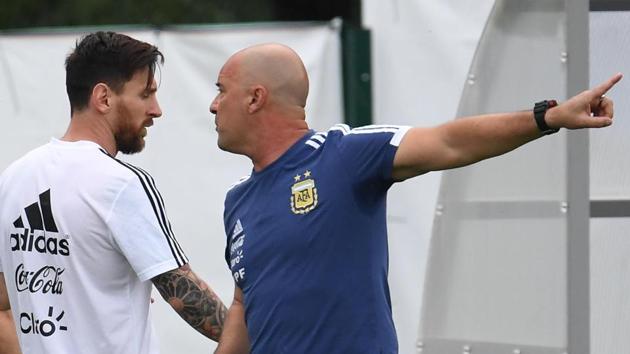 If Argentina lose to Croatia, they will be all but out of the tournament. (Utpaal Sorkkar/HT photo )