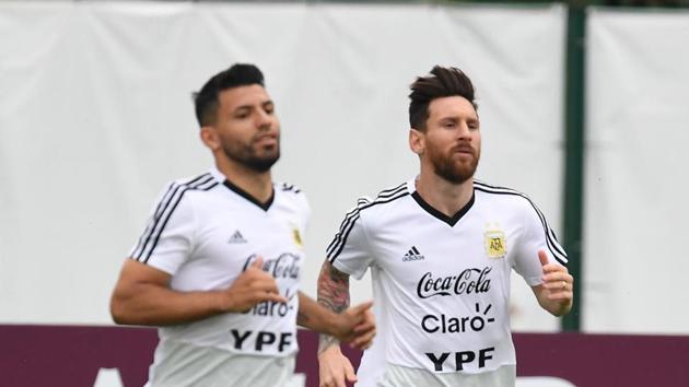 Messi had 11 shots during the encounter against Iceland, but was unable to lead Argentina to a win. (Utpaal Sorkkar/HT photo )