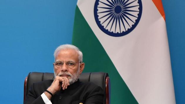 Prime Minister Narendra Modi on Wednesday said his government has doubled the budget for agriculture to Rs 2.12 lakh crore to achieve its objective of doubling farm income by 2022. Interacting with farmers from over 600 districts via video conferencing, Modi said the four cornerstones of the policy for raising farm income are cutting input cost, fair price for the crop, preventing produce from rotting and creating alternate sources of income. (Wang Zhao / AFP File) Prime Minister Narendra Modi on Wednesday said his government has doubled the budget for agriculture to Rs 2.12 lakh crore to achieve its objective of doubling farm income by 2022. Interacting with farmers from over 600 districts via video conferencing, Modi said the four cornerstones of the policy for raising farm income are cutting input cost, fair price for the crop, preventing produce from rotting and creating alternate sources of income. (Wang Zhao / AFP File)