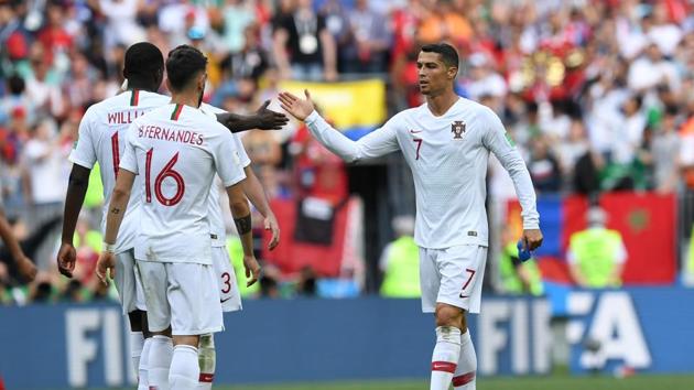 Cristiano Ronaldo became the all-time European goal-scorer in international football following Portugal’s win over Morocco in the FIFA World Cup 2018. (AFP) Cristiano Ronaldo became the all-time European goal-scorer in international football following Portugal’s win over Morocco in the FIFA World Cup 2018. (AFP)