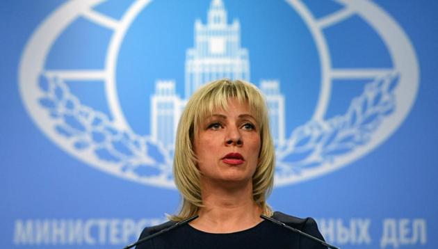 Russian Foreign Ministry spokeswoman Maria Zakharova said that “the most alarming thing about this news is the aim of his instructions, namely to ensure (US) domination in space.” (AFP File Photo) Russian Foreign Ministry spokeswoman Maria Zakharova said that “the most alarming thing about this news is the aim of his instructions, namely to ensure (US) domination in space.” (AFP File Photo)