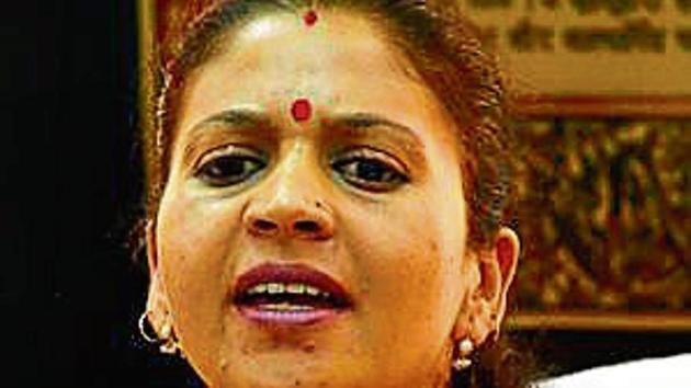 Shimla municipal corporation mayor Kusum Sadrate (HT File) Shimla municipal corporation mayor Kusum Sadrate (HT File)