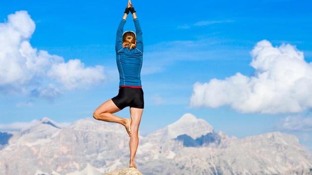 Try this pose to get stronger muscles and bones. (Shutterstock) Try this pose to get stronger muscles and bones. (Shutterstock)