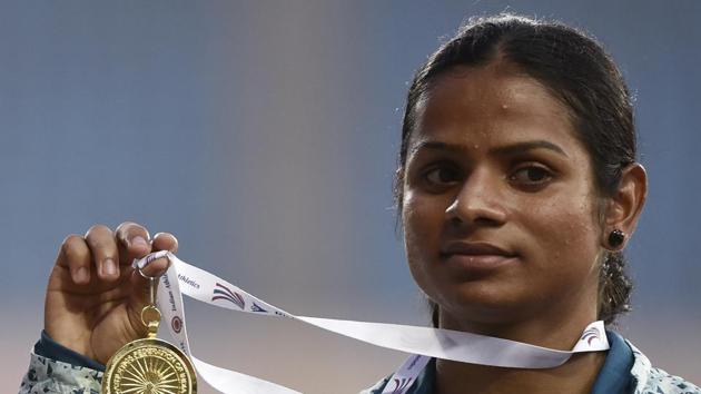 Indian sprinter, Dutee Chand, 22, had to fight the IAAF’s rules on hyperandrogenism, as it was referred to earlier. The new IAAF rules leave Chand out of their ambit — the testosterone levels in her body, which caused her to be dropped from the team headed to Glasgow for the 2014 Commonwealth Games, are now no longer an unfair advantage (Hindustan Times) Indian sprinter, Dutee Chand, 22, had to fight the IAAF’s rules on hyperandrogenism, as it was referred to earlier. The new IAAF rules leave Chand out of their ambit — the testosterone levels in her body, which caused her to be dropped from the team headed to Glasgow for the 2014 Commonwealth Games, are now no longer an unfair advantage (Hindustan Times)