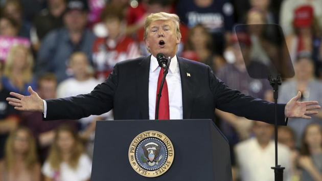 US President Donald Trump said he didn’t like the sight or the feeling of families being separated. (AP) US President Donald Trump said he didn’t like the sight or the feeling of families being separated. (AP)