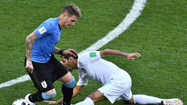 Saudi Arabia created chances and dominated possession for several moments in the game but they failed to capitalise. (AFP)