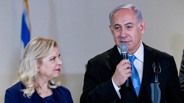 Israeli Prime Minister Benjamin Netanyahu with his wife Sara Netanyahu. (Reuters File Photo) Israeli Prime Minister Benjamin Netanyahu with his wife Sara Netanyahu. (Reuters File Photo)