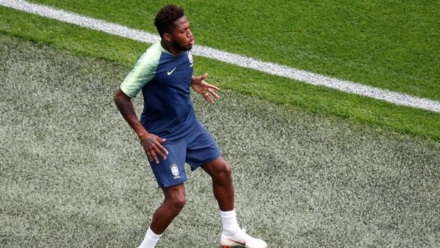 Brazil's Fred signed a new contract with Manchester United.(Reuters)