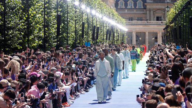 Virgil Abloh's Louis Vuitton collection for Paris Fashion week