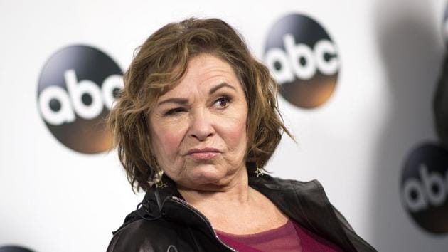 Roseanne Barr attends the Disney ABC Television TCA Winter Press Tour in Pasadena, California. (AFP) Roseanne Barr attends the Disney ABC Television TCA Winter Press Tour in Pasadena, California. (AFP)