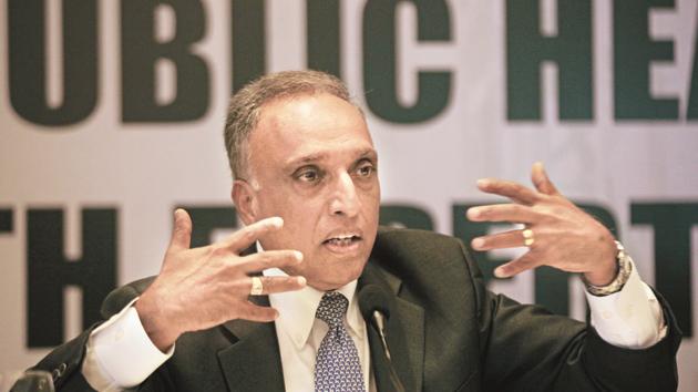 Mumbai, India - June 27, 2014:Rajan Mathews,Director General,COAI addressing to media on Mobile networks and public health in Mumbai, India, on Friday, June 27, 2014. (Photo by )(Anshuman Poyrekar/ Hindustan Times)