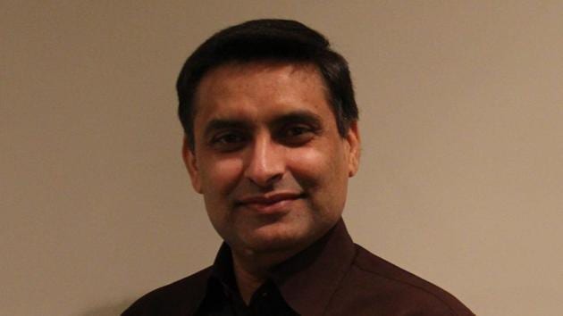 Canada-based Punjabi writer Harpreet Sekha (HT Photo) Canada-based Punjabi writer Harpreet Sekha (HT Photo)