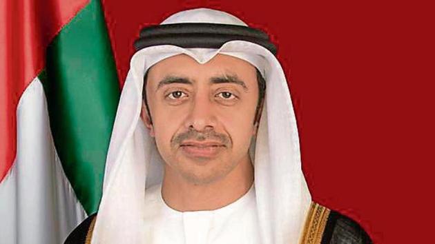 UAE foreign minister Sheikh Abdullah bin Zayed Al Nahyan.(File Photo)