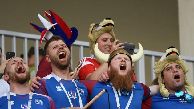 Iceland may have lost but they have reason to celebrate, this being their first World Cup. (AFP) Iceland may have lost but they have reason to celebrate, this being their first World Cup. (AFP)